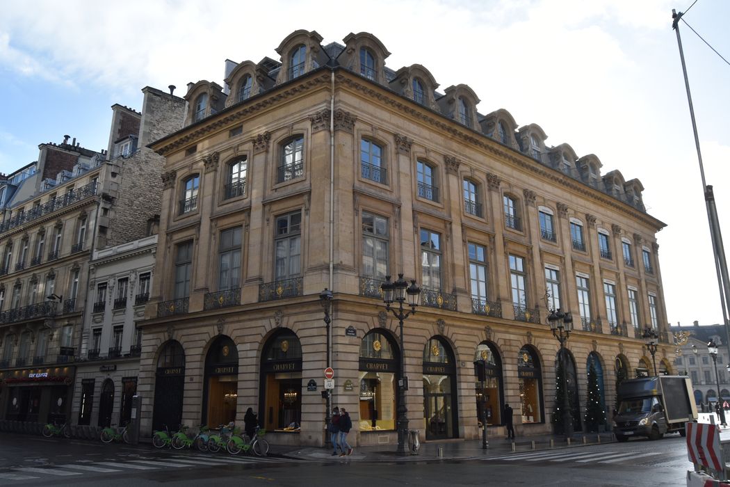 Hôtel Gaillard de la Bouëxière : Façades sur rues, vue générale