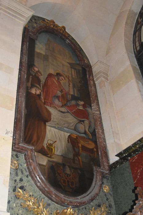 tableau : Saint Charles Borromée au chevet du pape Pie IV 