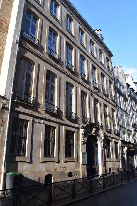 Ancien hôtel de Gargan : Façade sur rue, vue générale