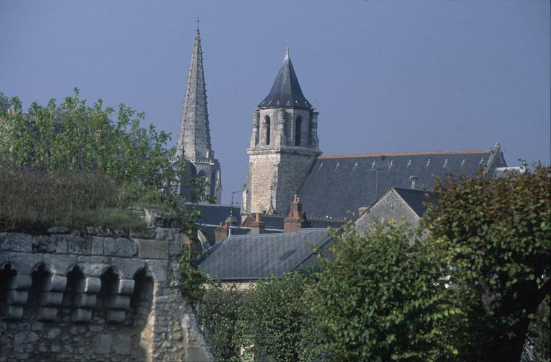 Clocher et toiture de la chapelle Saint-Jacques, clocher de la Trinité