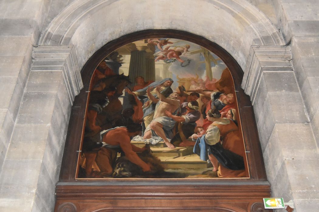 tableau : Le Martyre de saint Eustache