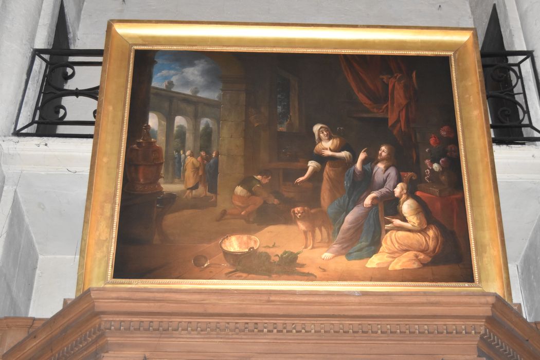 tableau : Jésus chez Marthe et Marie