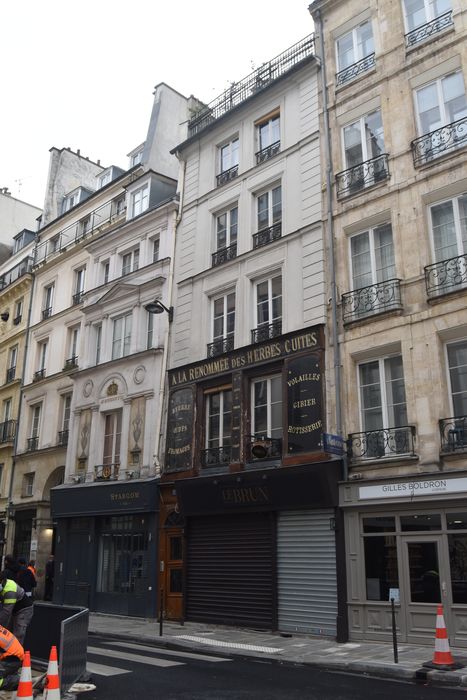 Ancienne épicerie : Façade sur rue, vue générale