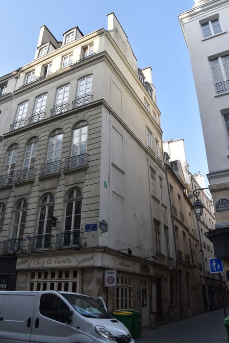 Immeuble : Façades sur rues du n°37, vue générale