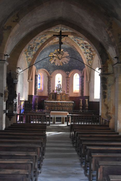 Eglise paroissiale : Nef, vue générale