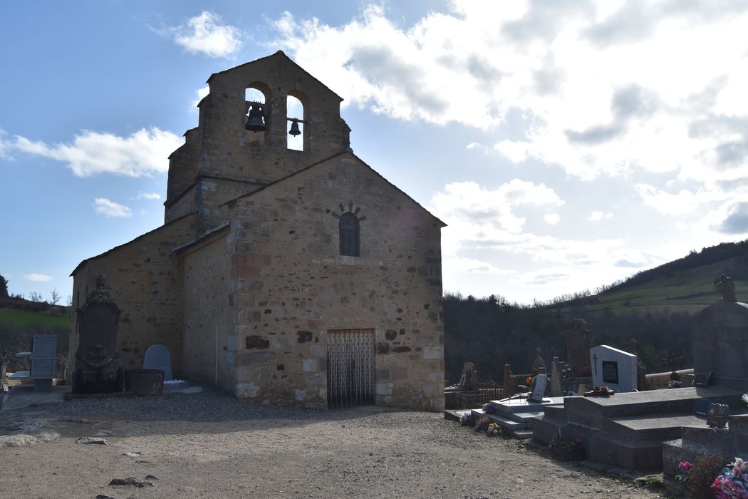 Eglise Sainte-Claire : Façade occidentale, vue générale