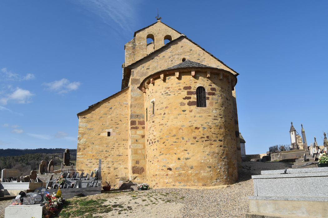 Eglise Sainte-Claire : Chevet, vue générale