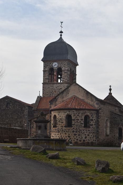 Eglise paroissiale : Chevet, vue générale