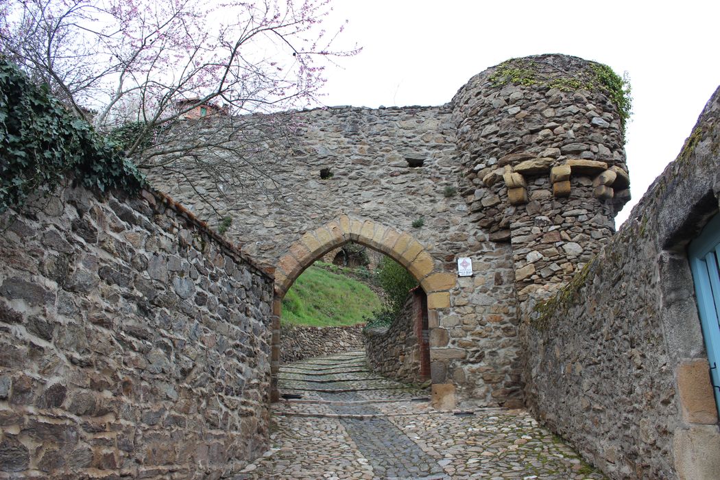 Porte du Brugelet : Elévation ouest, vue générale