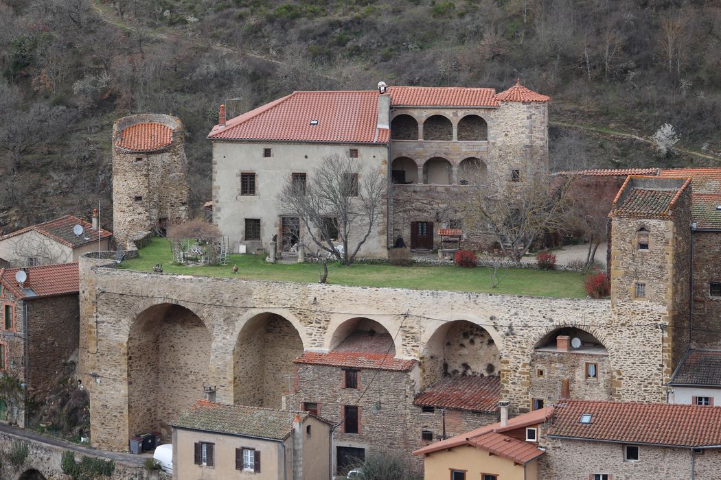 Château et fortifications : Ensemble sud, vue générale