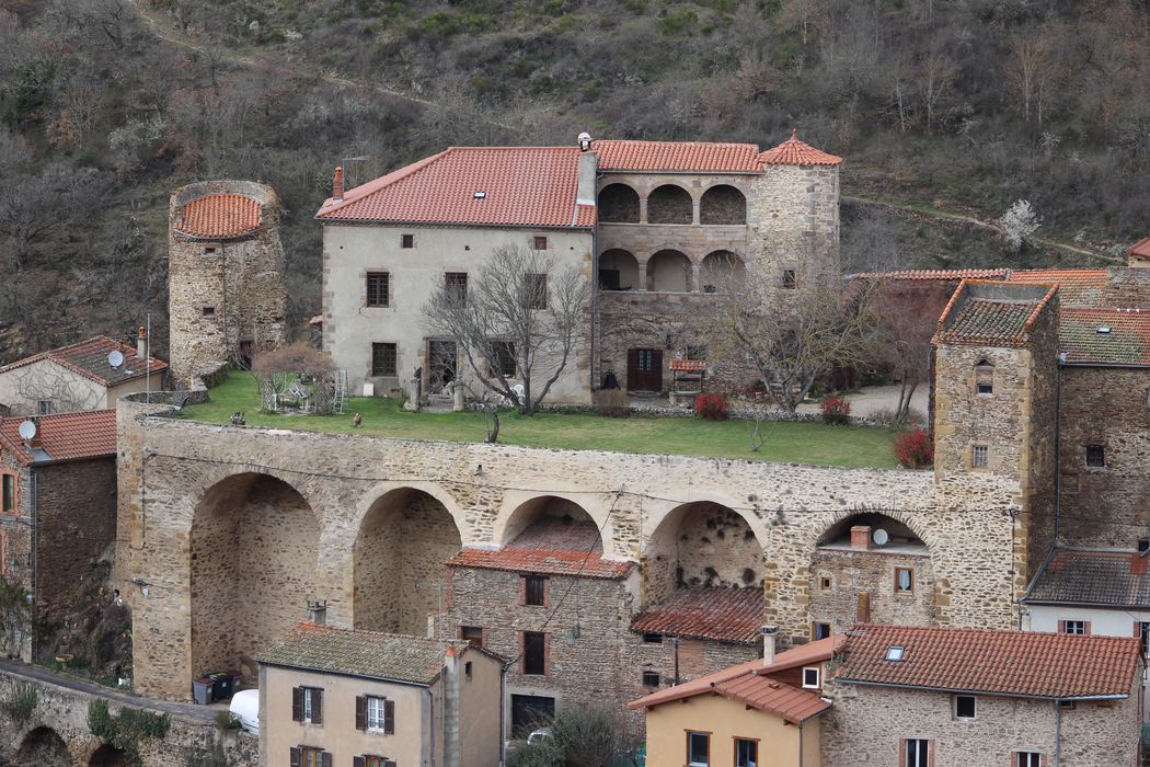 Château et fortifications : Ensemble sud, vue générale