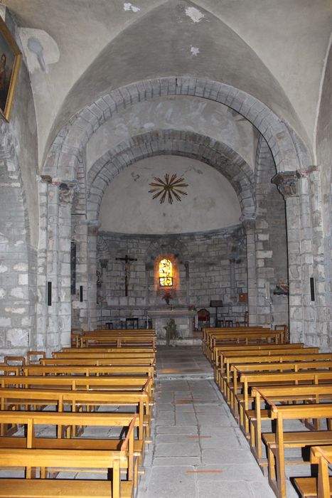 Eglise Saint-Géraud : Nef, vue générale