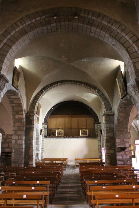 Eglise Saint-Géraud : Nef, vue générale