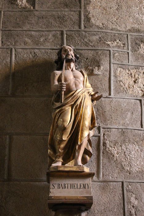 statue : Saint Barthélemy