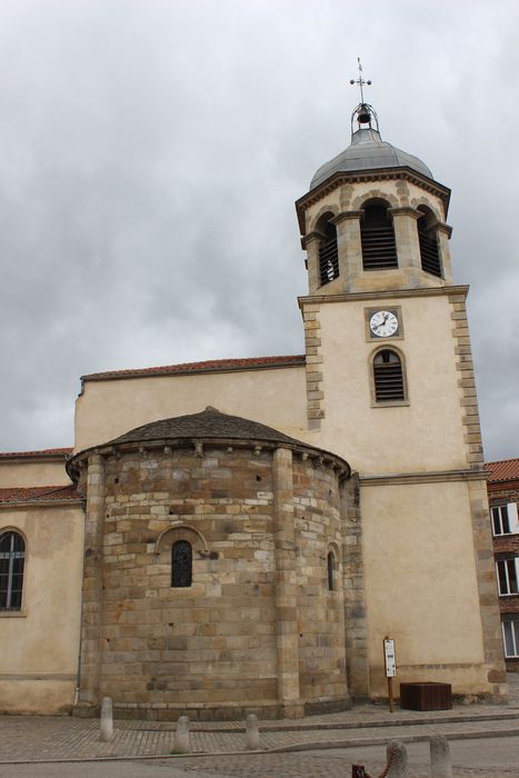 Eglise Saint-Géraud : Chevet, vue générale