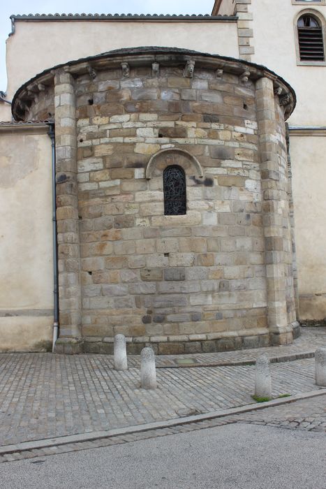 Eglise Saint-Géraud : Chevet, vue générale