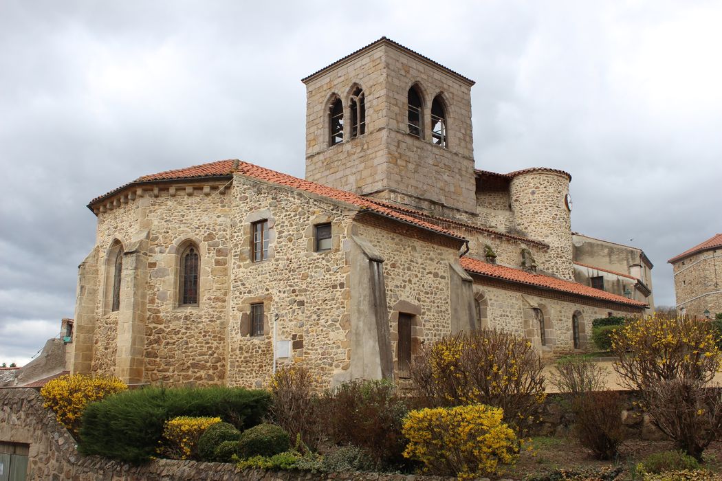 Eglise Saint-Géraud : Ensemble nord-est, vue générale