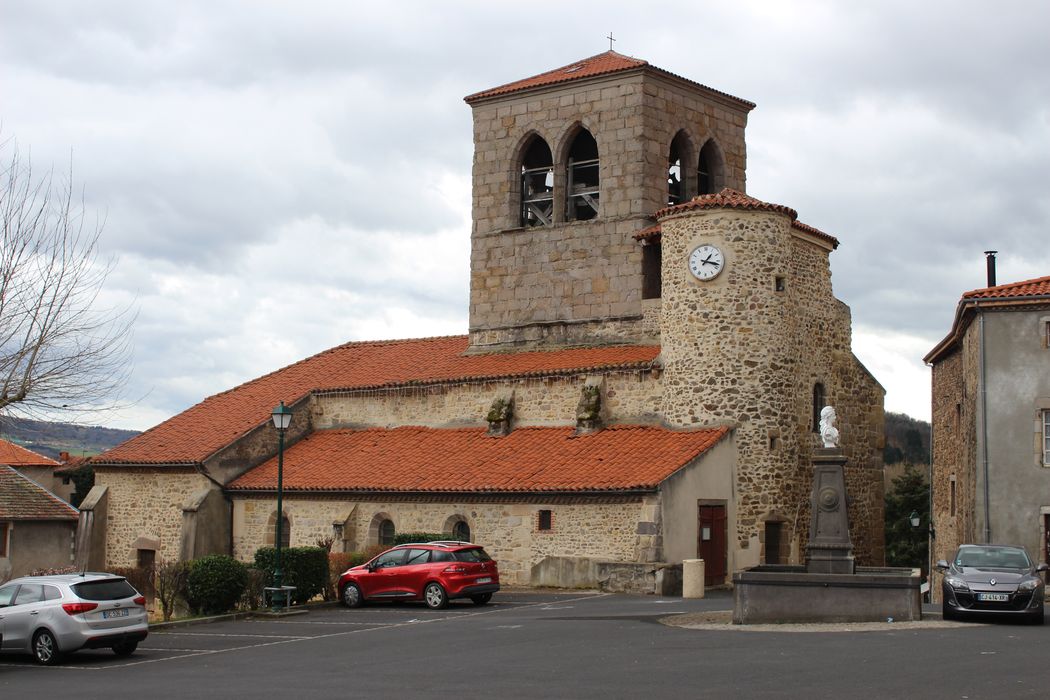 Eglise Saint-Géraud : Ensemble nord-ouest, vue générale