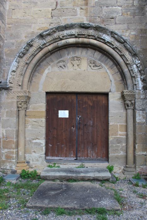 Eglise Saint-Nicolas : Portail occidental, vue générale