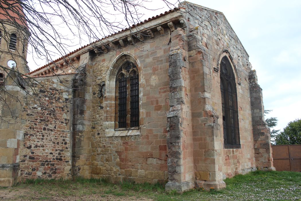 Eglise Saint-Nicolas : Chevet, vue générale