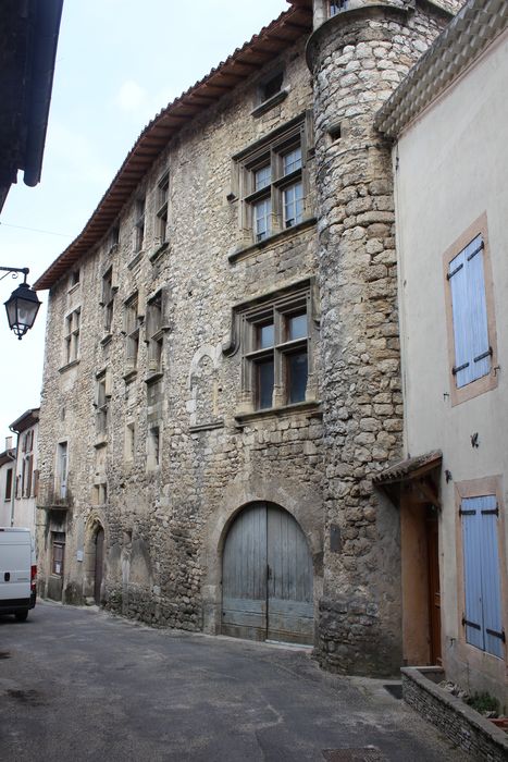 Hôtel d'Arlempdes : Façade sur rue, vue générale