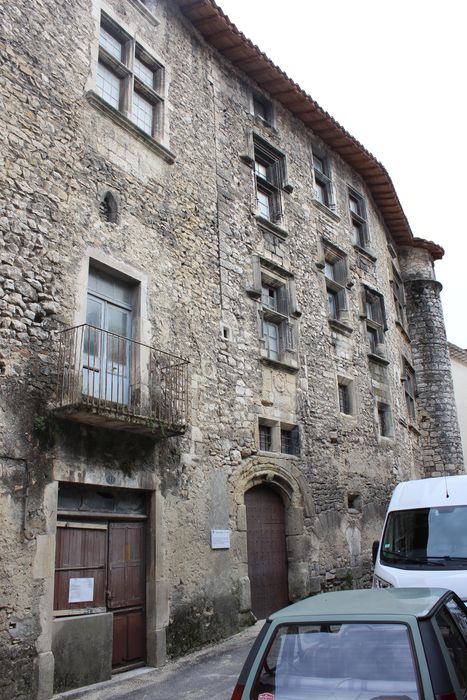 Hôtel d'Arlempdes : Façade sur rue, vue générale