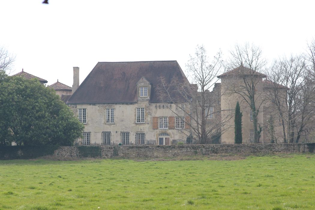 Château de Cheix : Façade nord, vue générale