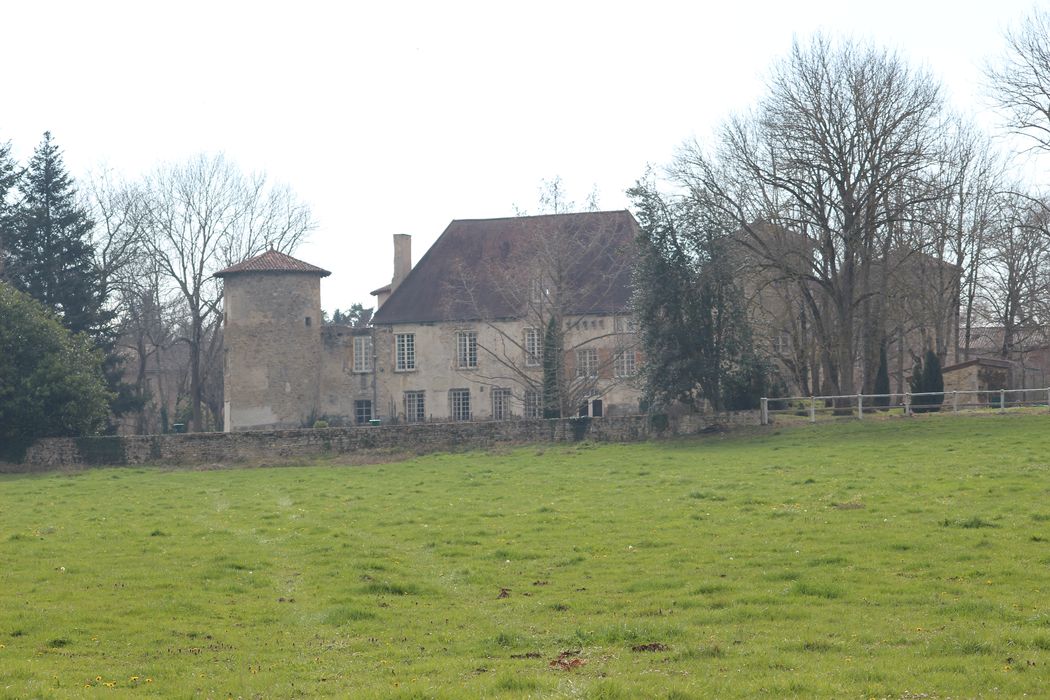 Château de Cheix : Façade nord, vue générale