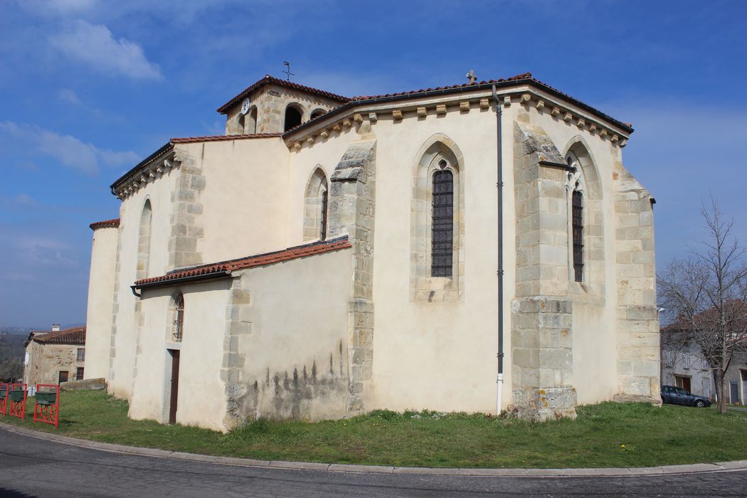 Eglise Saint-Symphorien : Chevet, vue générale