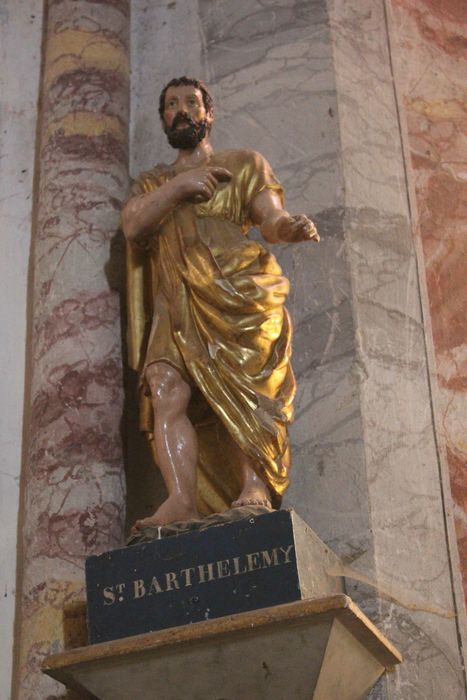 statue : Saint Barthélemy