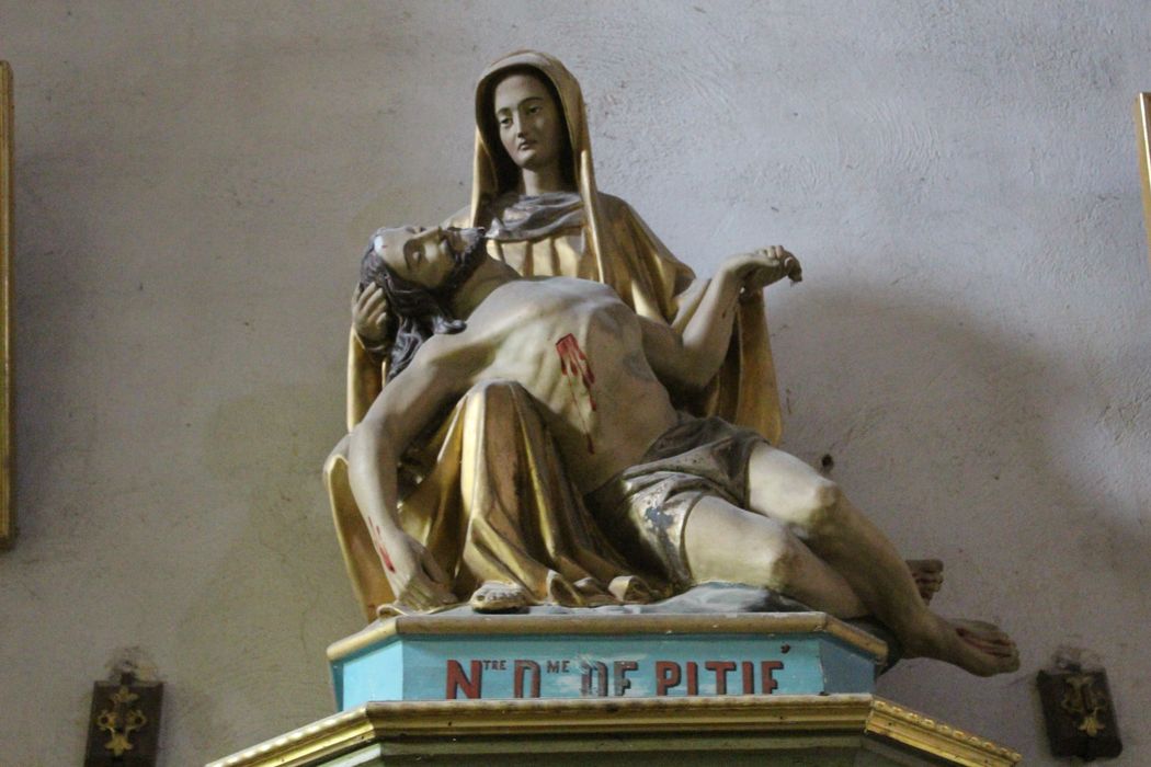 groupe sculpté : Vierge de Pitié