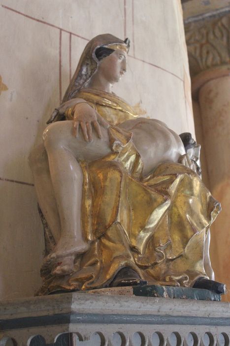 groupe sculpté : Vierge de Pitié