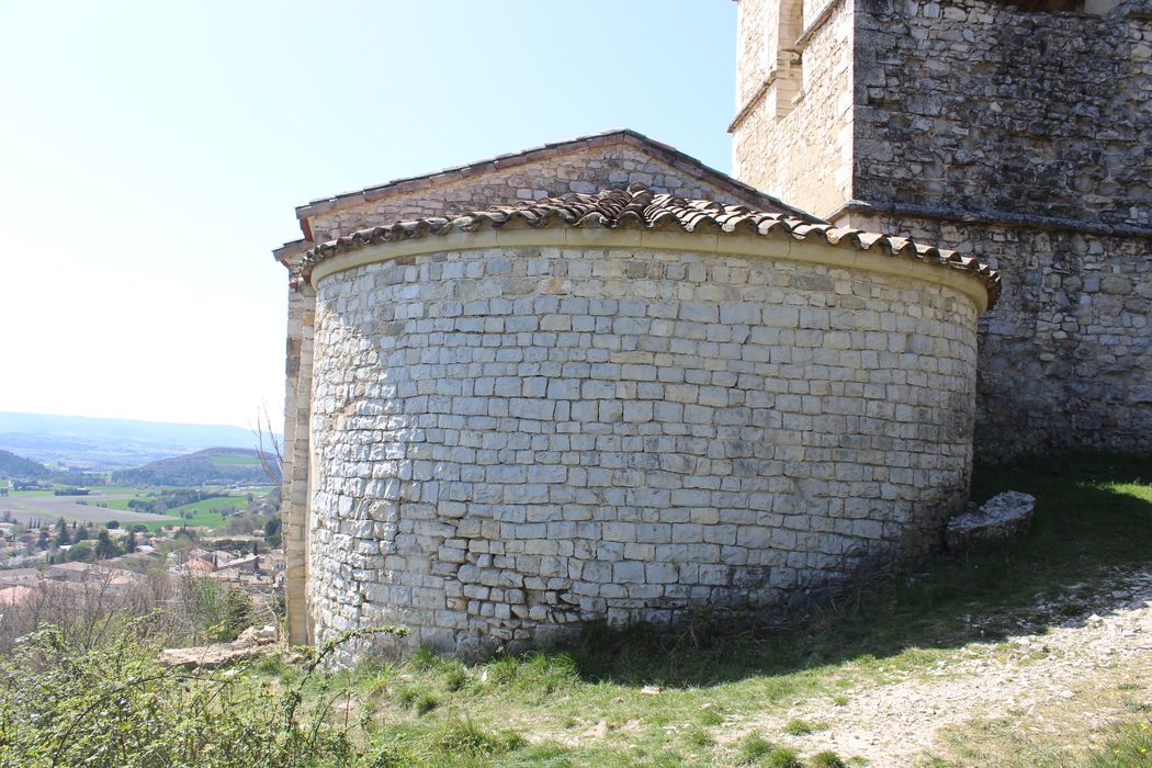 Eglise Saint-Félix : Chevet, vue générale