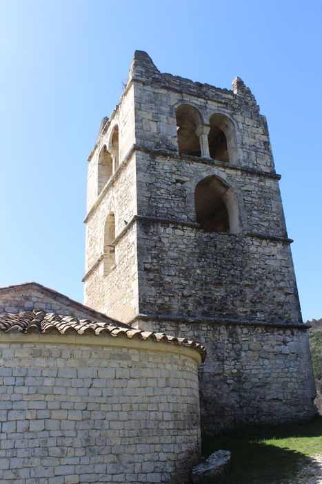 Eglise Saint-Félix : Clocher, élévations nord et est, vue générale