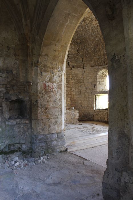 Eglise Saint-Félix : Chapelle latérale ouest, vue partielle