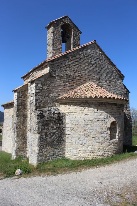 Chapelle Saint-Didier : Chevet, vue générale