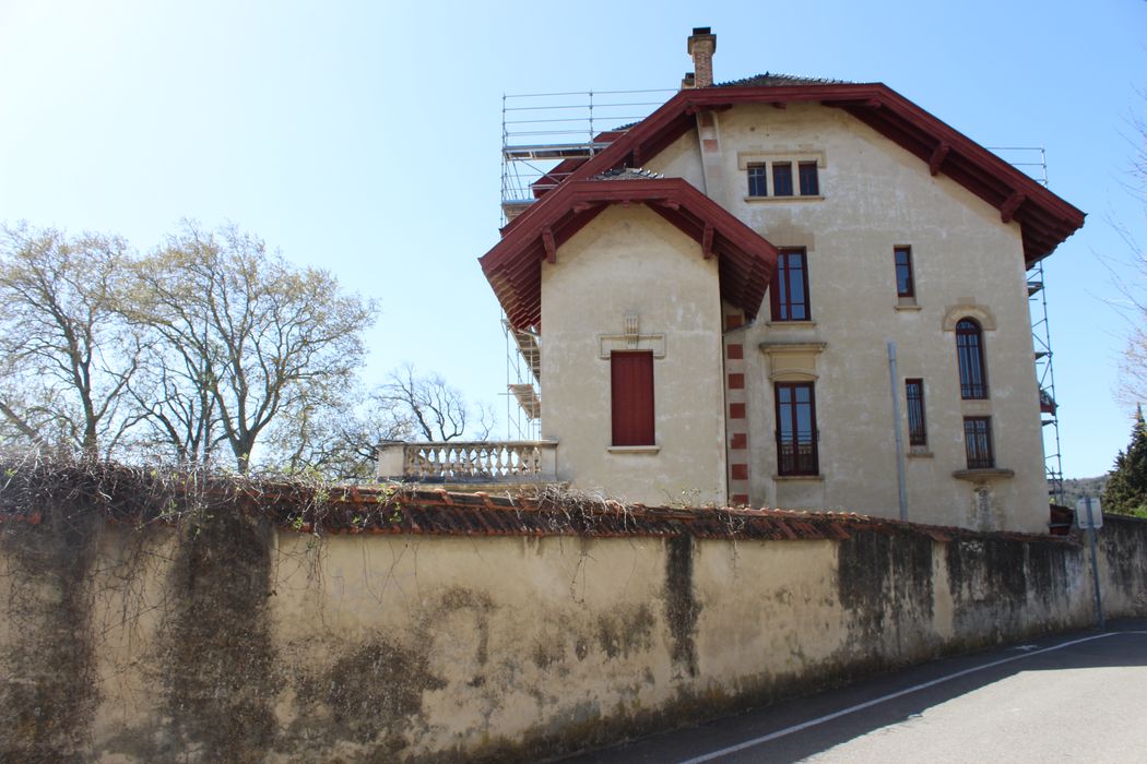 Villa Sestier : Façade est, vue générale