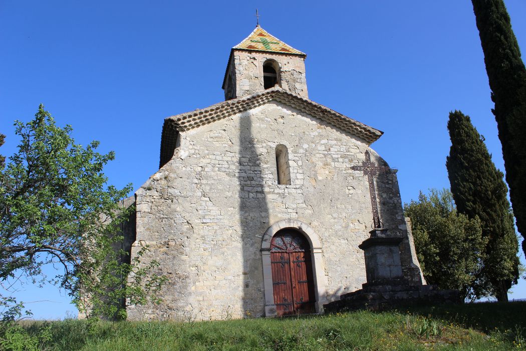 Chapelle Saint-Michel : Façade occidentale, vue générale