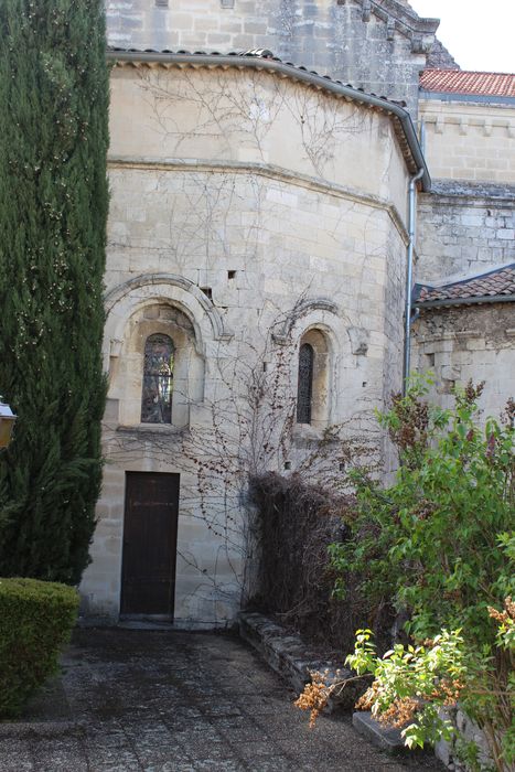 Abbaye Sainte-Anne : Eglise, chevet, vue partielle