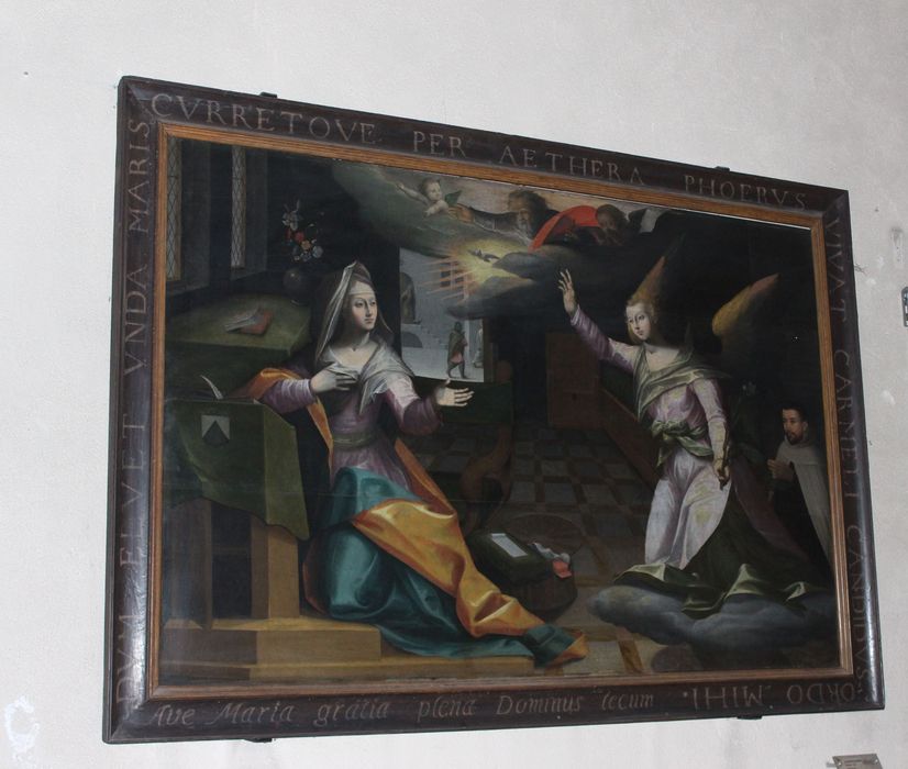 tableau, cadre : Annonciation (l') - © Ministère de la Culture (France), Médiathèque du patrimoine et de la photographie, diffusion RMN-GP