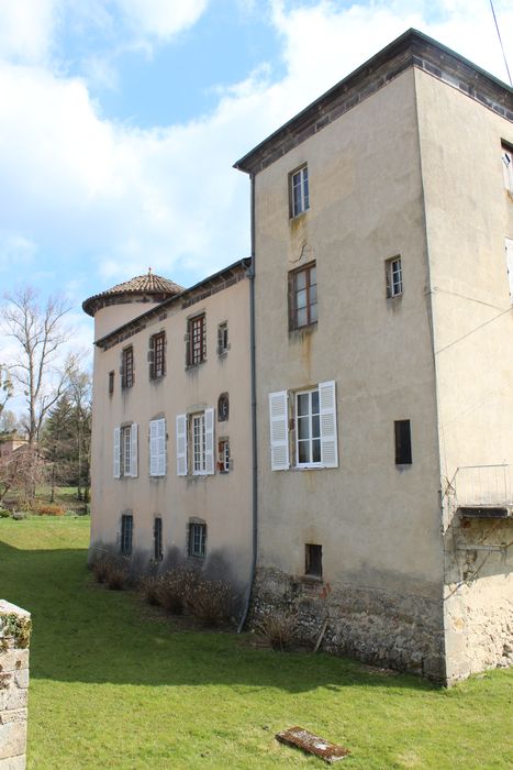 Château : Façade nord, vue générale