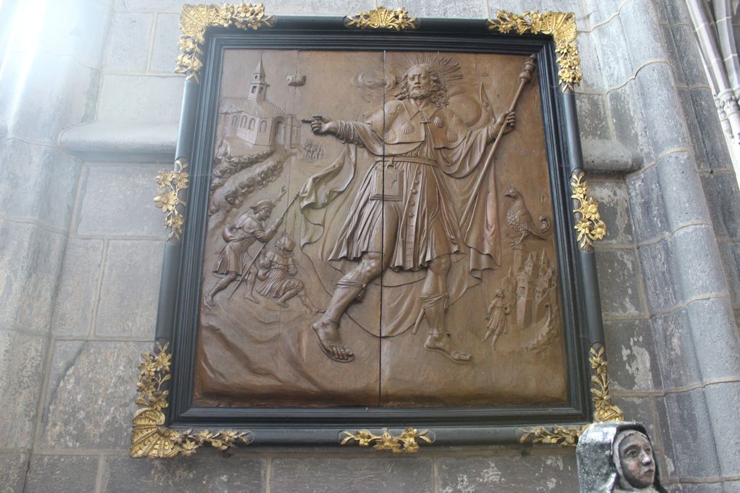 bas-relief : Saint Jacques le Majeur