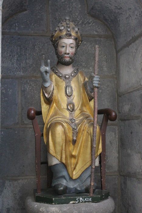 statue : saint Blaise