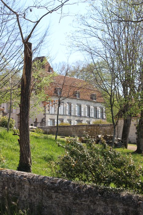 Château du Verger : Façade sud, vue partielle