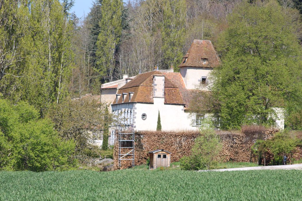 Château du Verger : Ensemble est, vue partielle