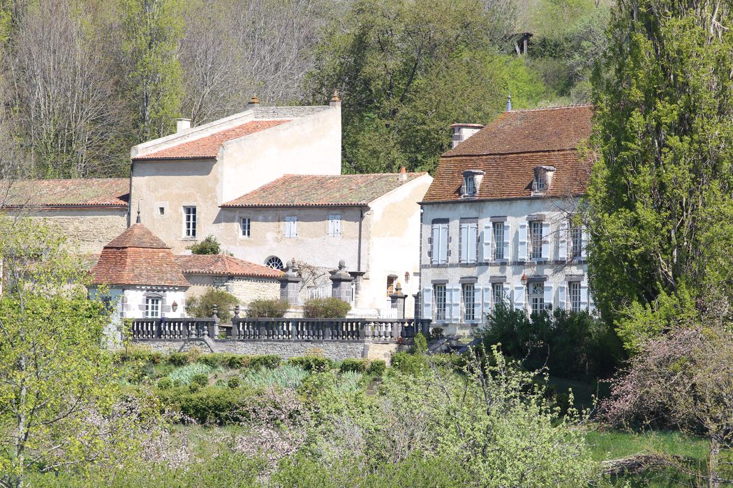 Château du Verger : Ensemble sud, vue partielle