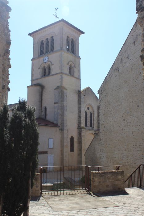 Eglise Saint-Martin : Clocher, élévations nord et ouest, vue générale