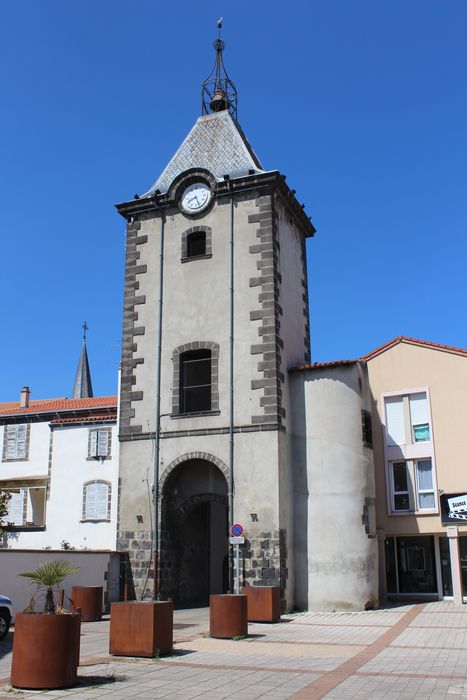 Tour de l'Horloge (ou beffroi) : Elévation sud, vue générale