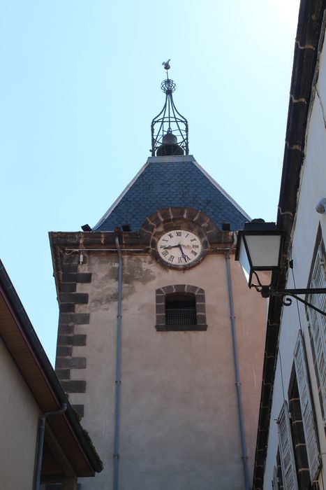 Tour de l'Horloge (ou beffroi) : Elévation nord, vue partielle