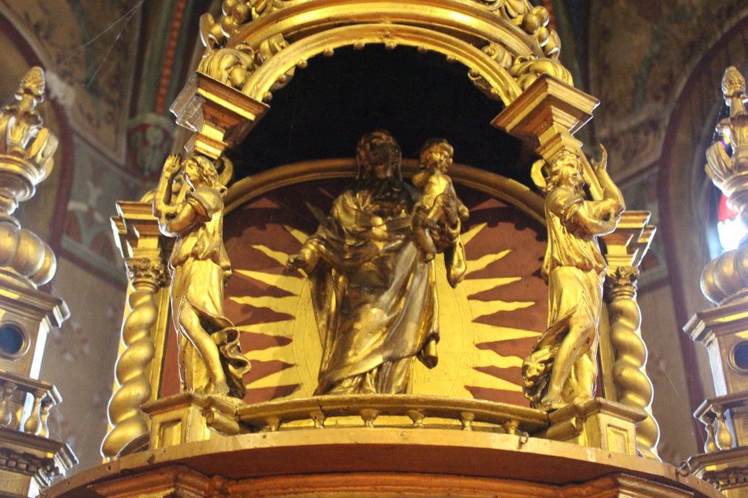 exposition du maître-autel, détail